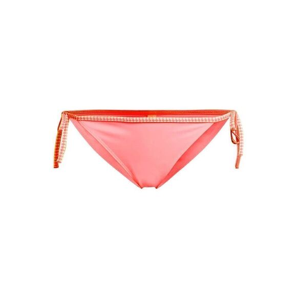 lemlem 286104 Women's Lena Coral Lena Tie Side Bikini Bottom Coral, Size Large - Picture 2 of 4
